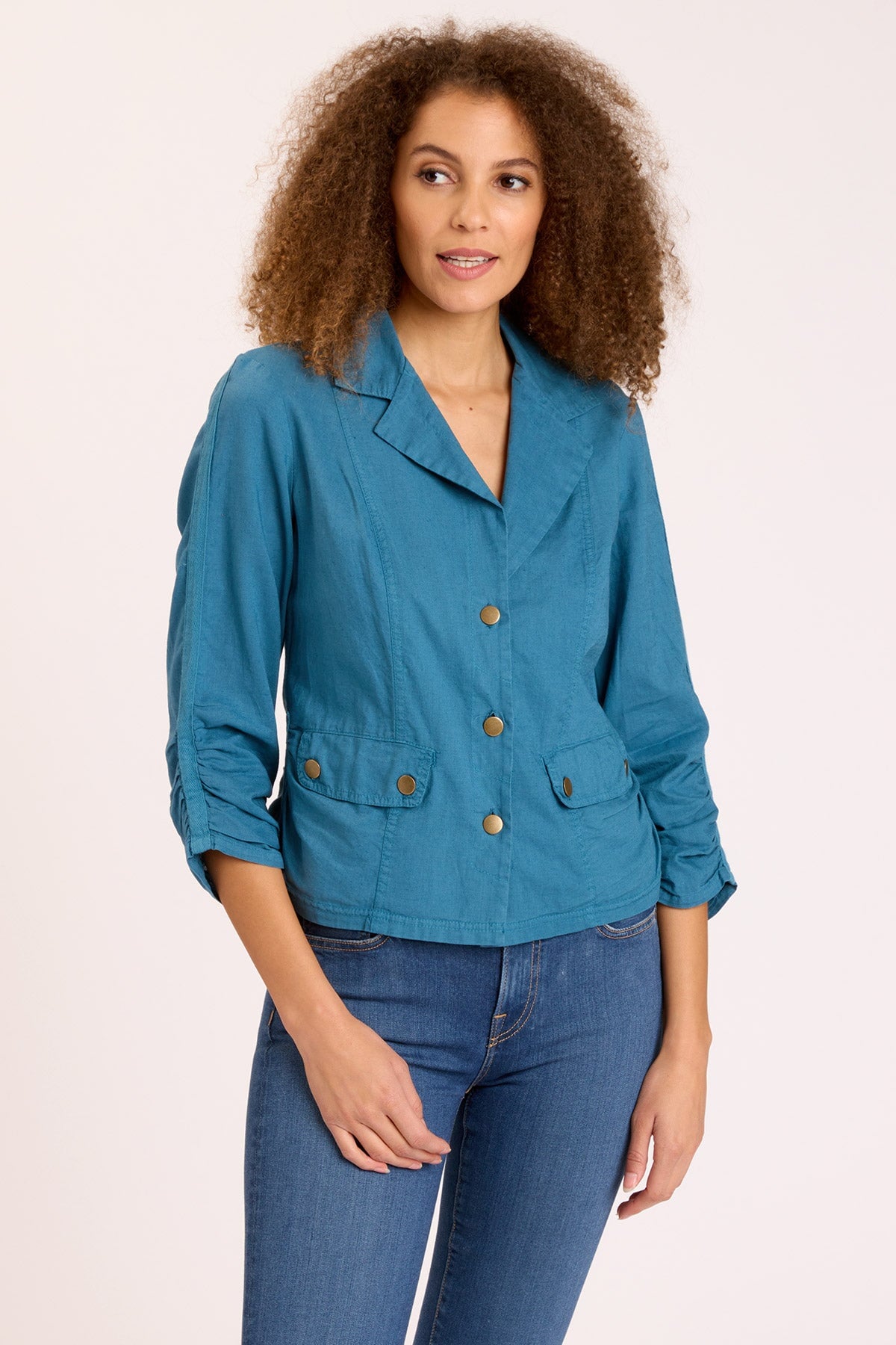 Wearables Linen Folksy Jacket 