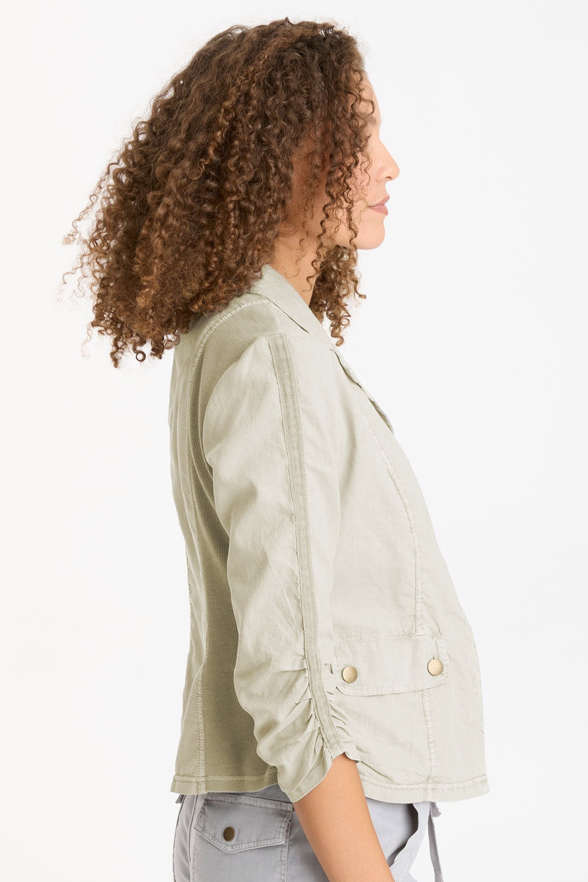 Wearables Linen Folksy Jacket 