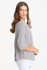 Wearables Gardiner Banded Sleeve Top 