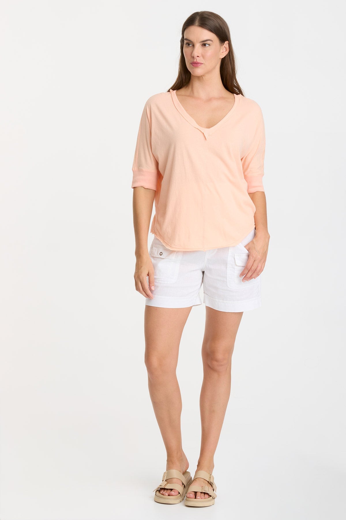 Wearables Gardiner Banded Sleeve Top 