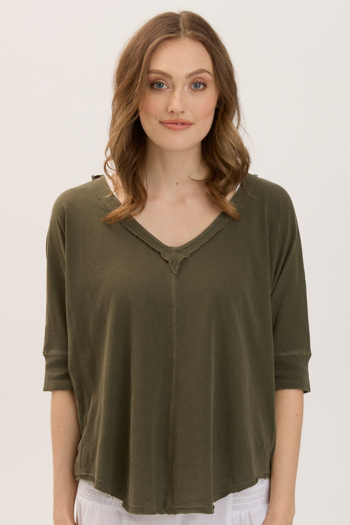 Wearables Gardiner Banded Sleeve Top 