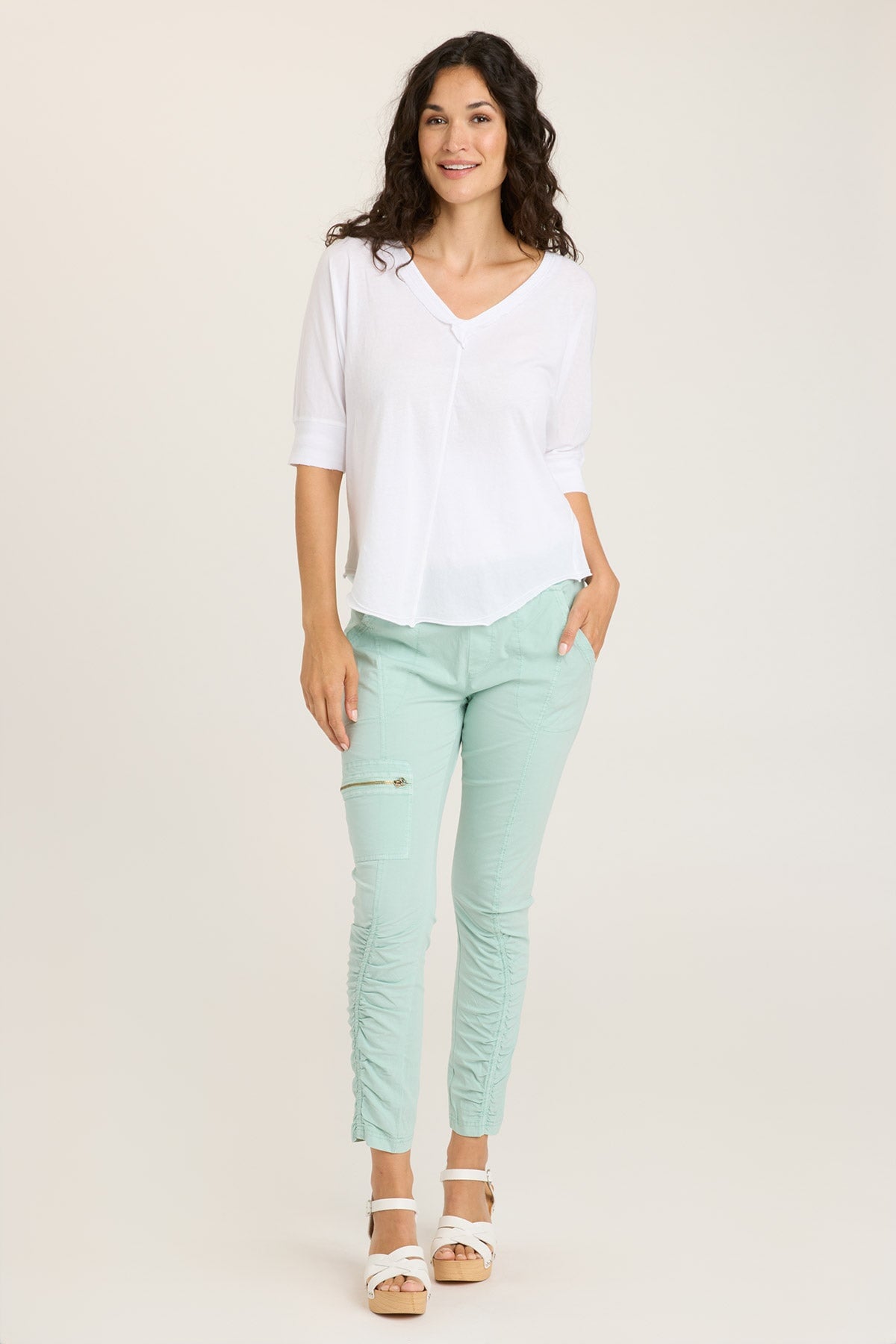 Wearables Gardiner Banded Sleeve Top 