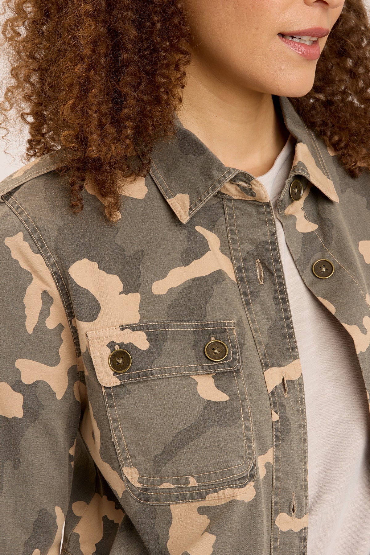 Wearables Orso Printed Utility Jacket 