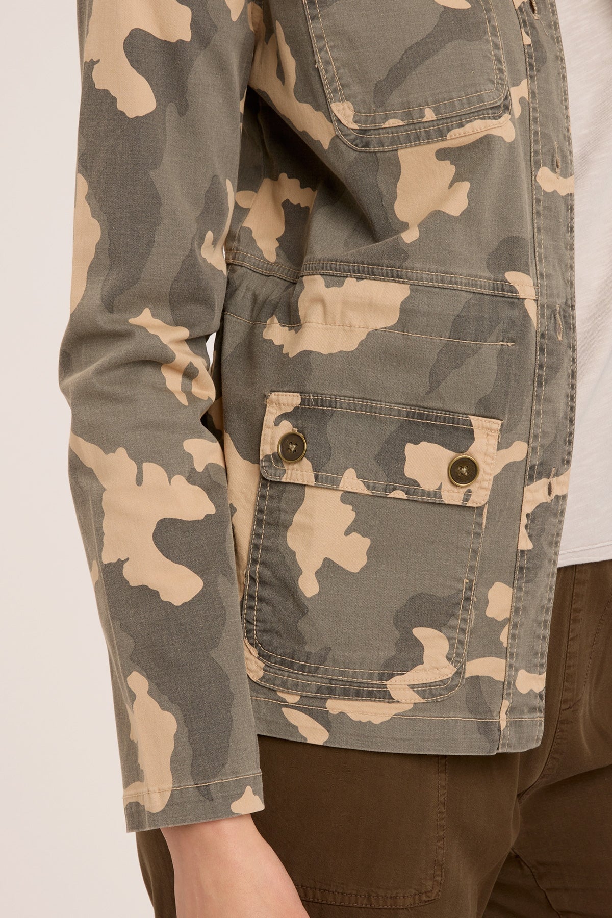 Wearables Orso Printed Utility Jacket 