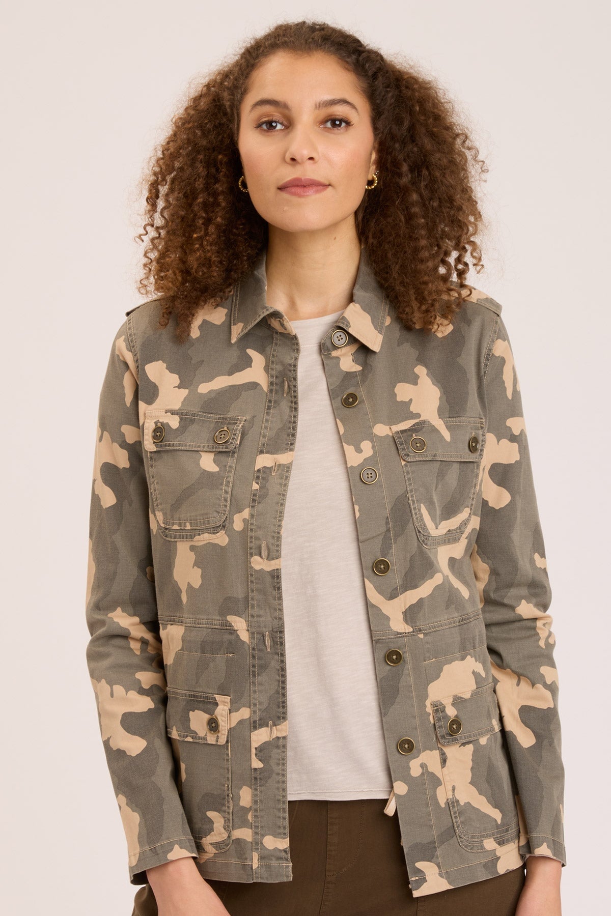 Wearables Orso Printed Utility Jacket 