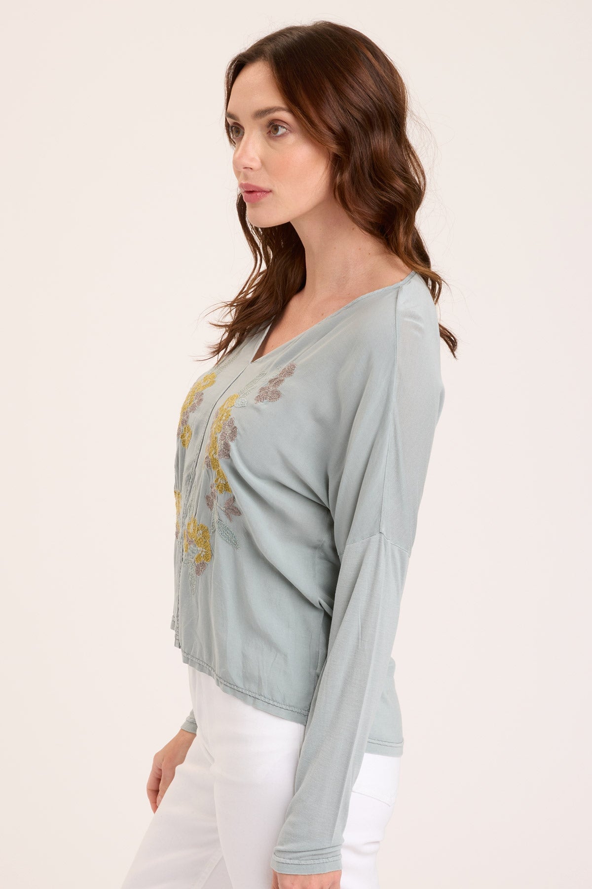 XCVI Landaff V-Neck Top 