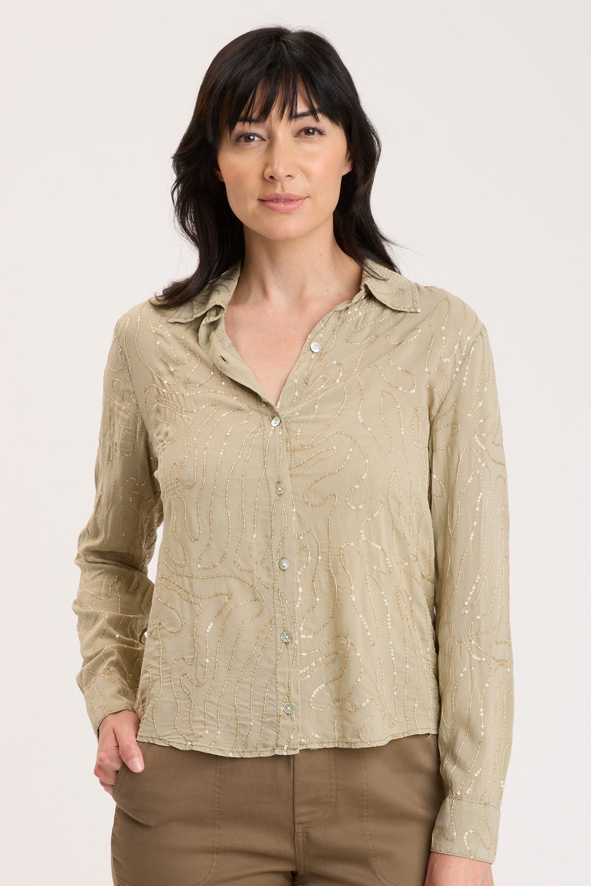 XCVI Seraphina Button-Up 