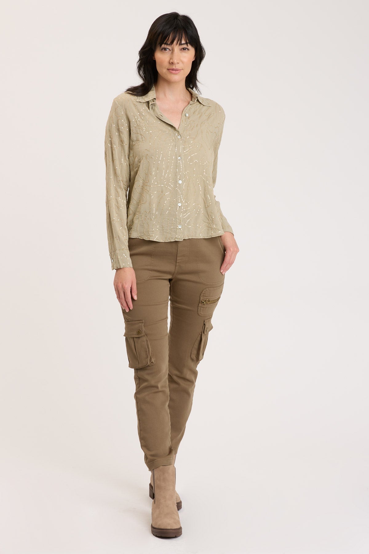 XCVI Seraphina Button-Up 