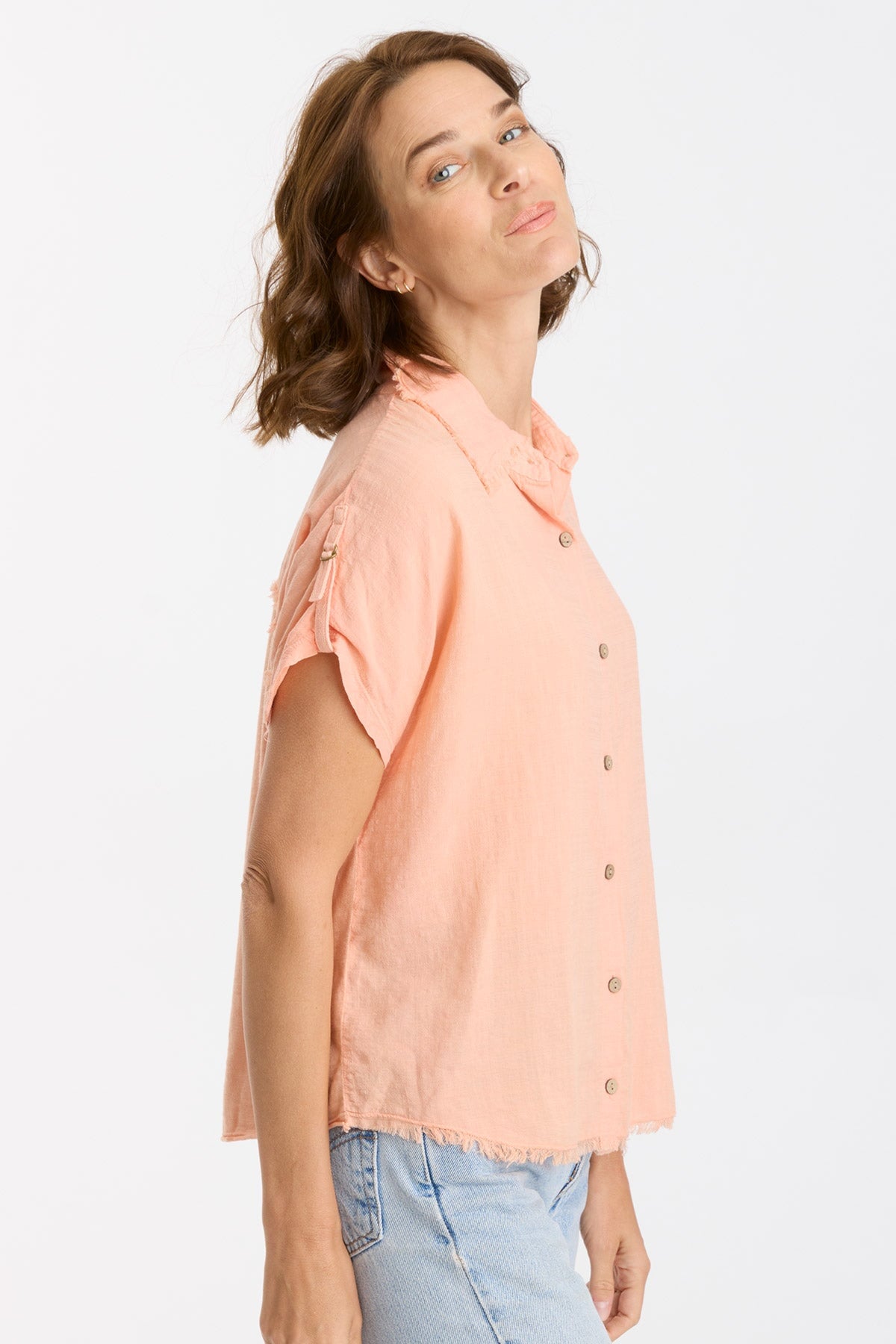 XCVI Ninette Button-Up Top 