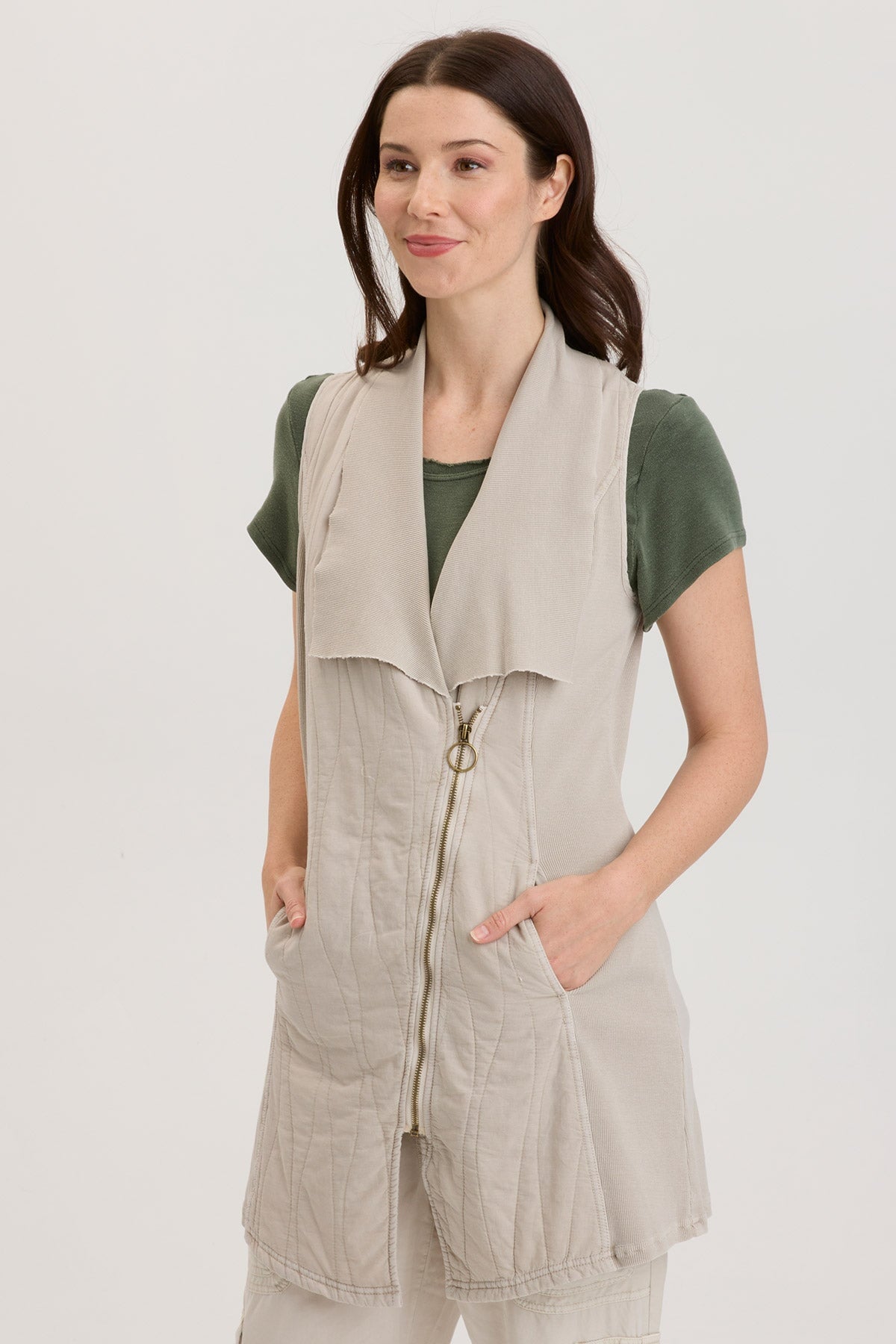 XCVI Oldrich Quilted Vest 