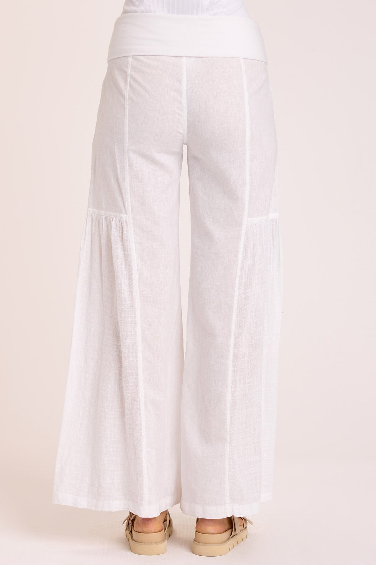 Allegra Pant in White – XCVI