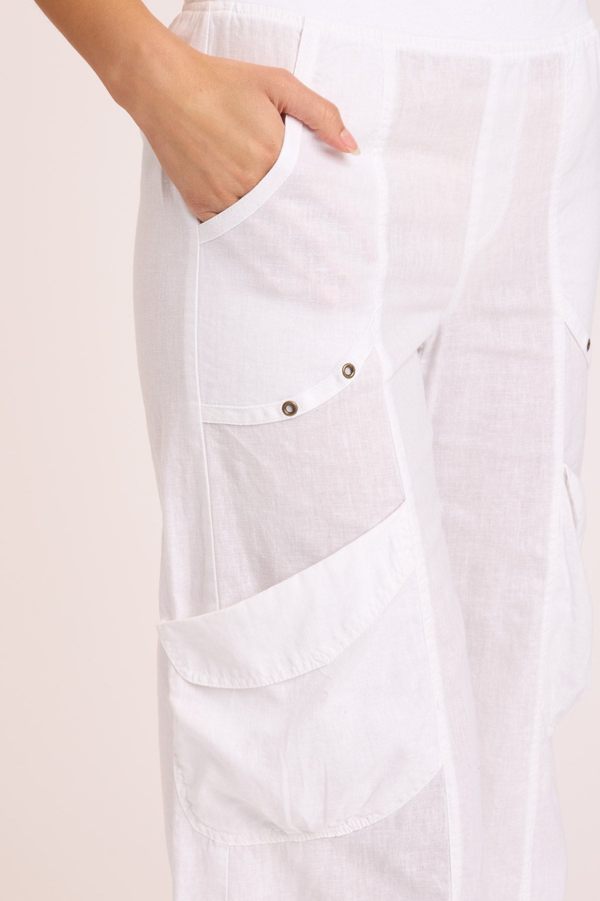 Wearables Linen Faulkner Crop 