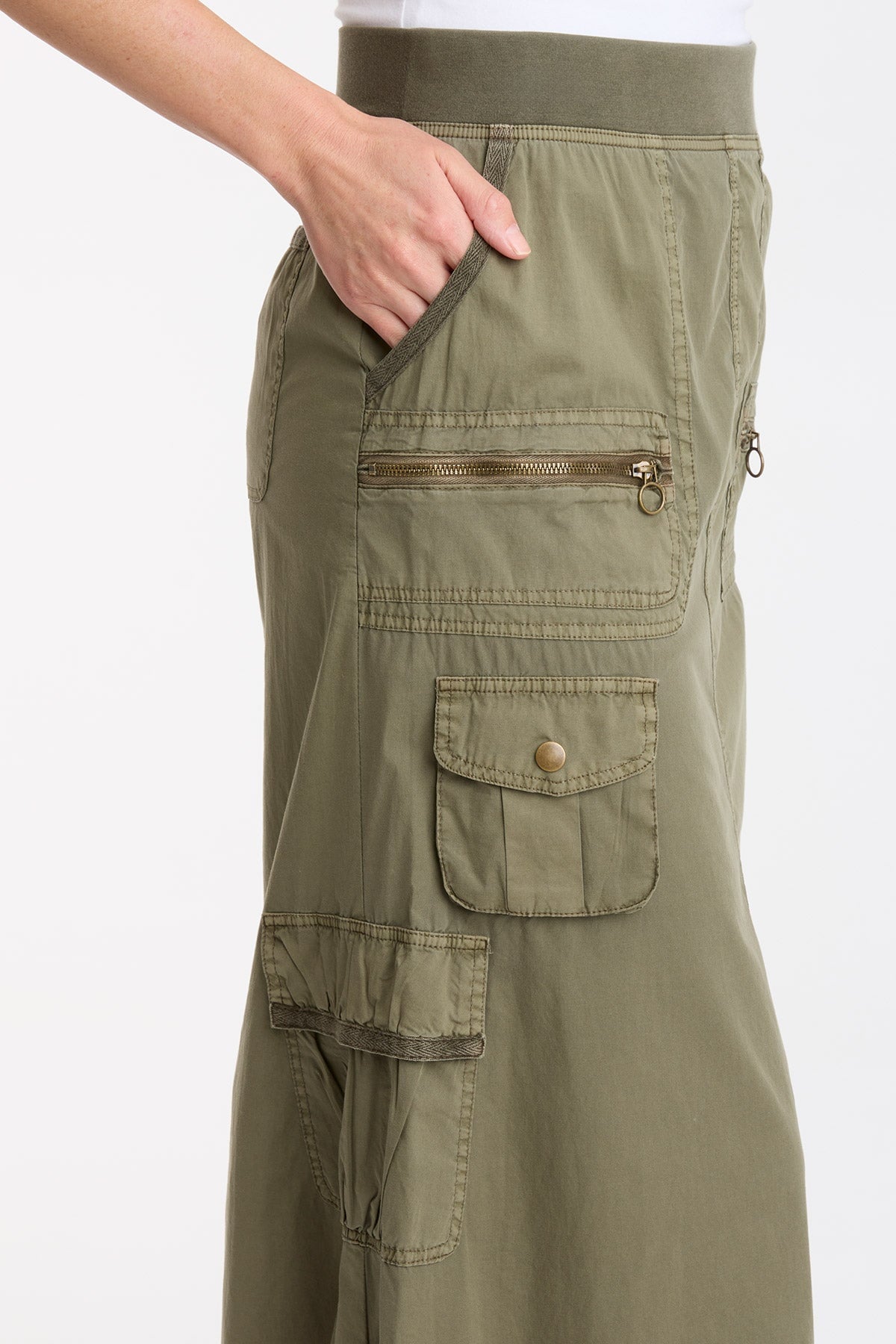 XCVI Armel Cargo Skirt 