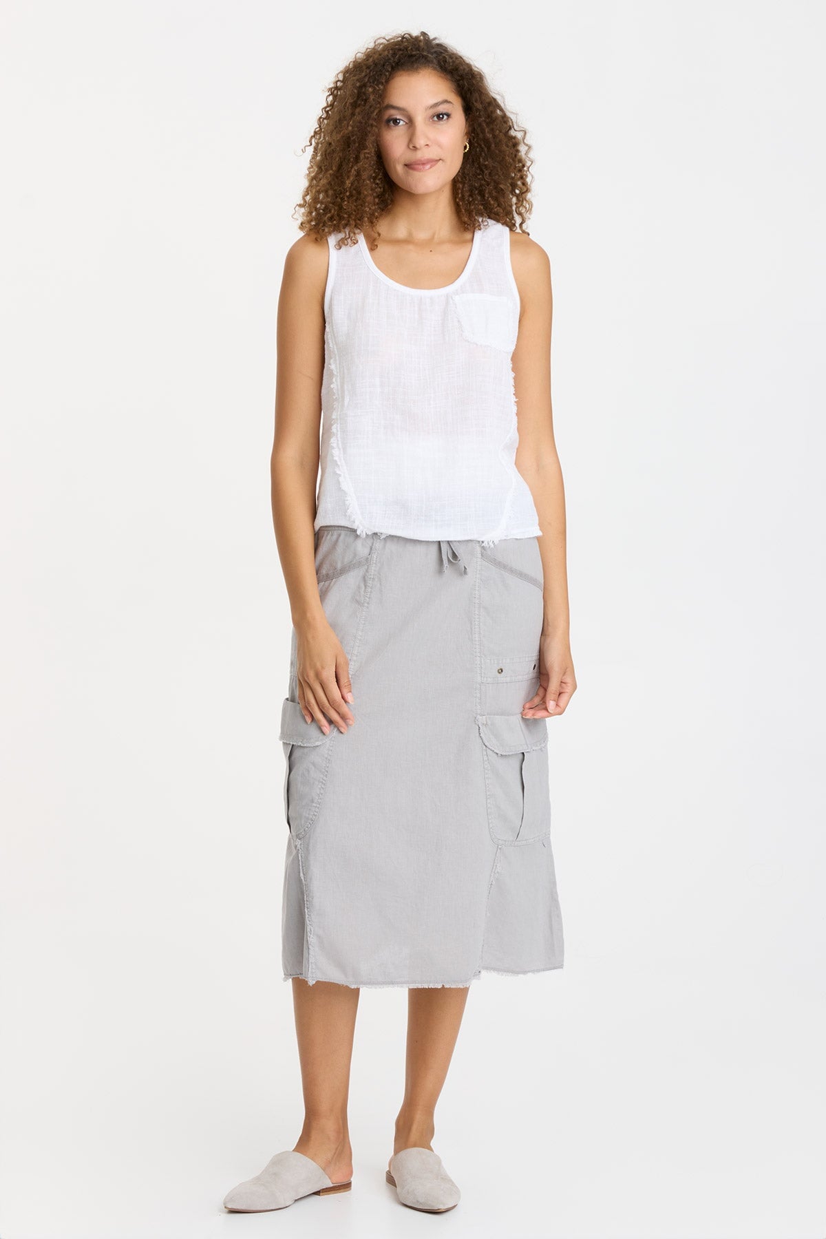 Wearables Linen Bellamy Skirt 