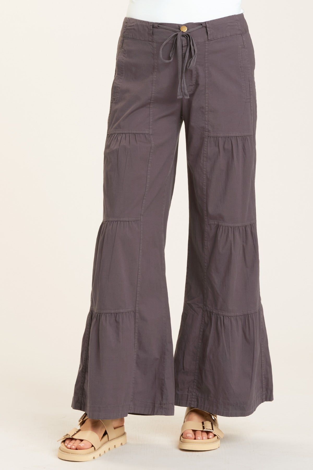 Core by Wearables Terraced Wide Leg Pant 