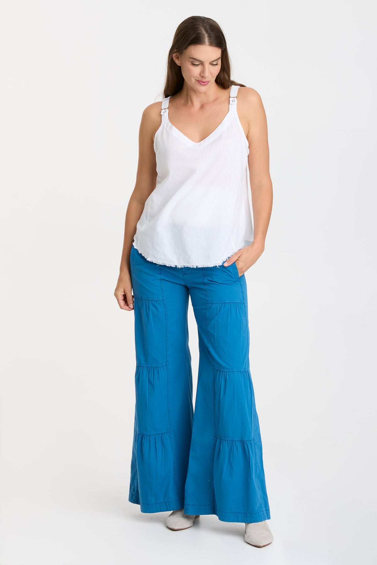 Wearables Terraced Wide Leg Pant 