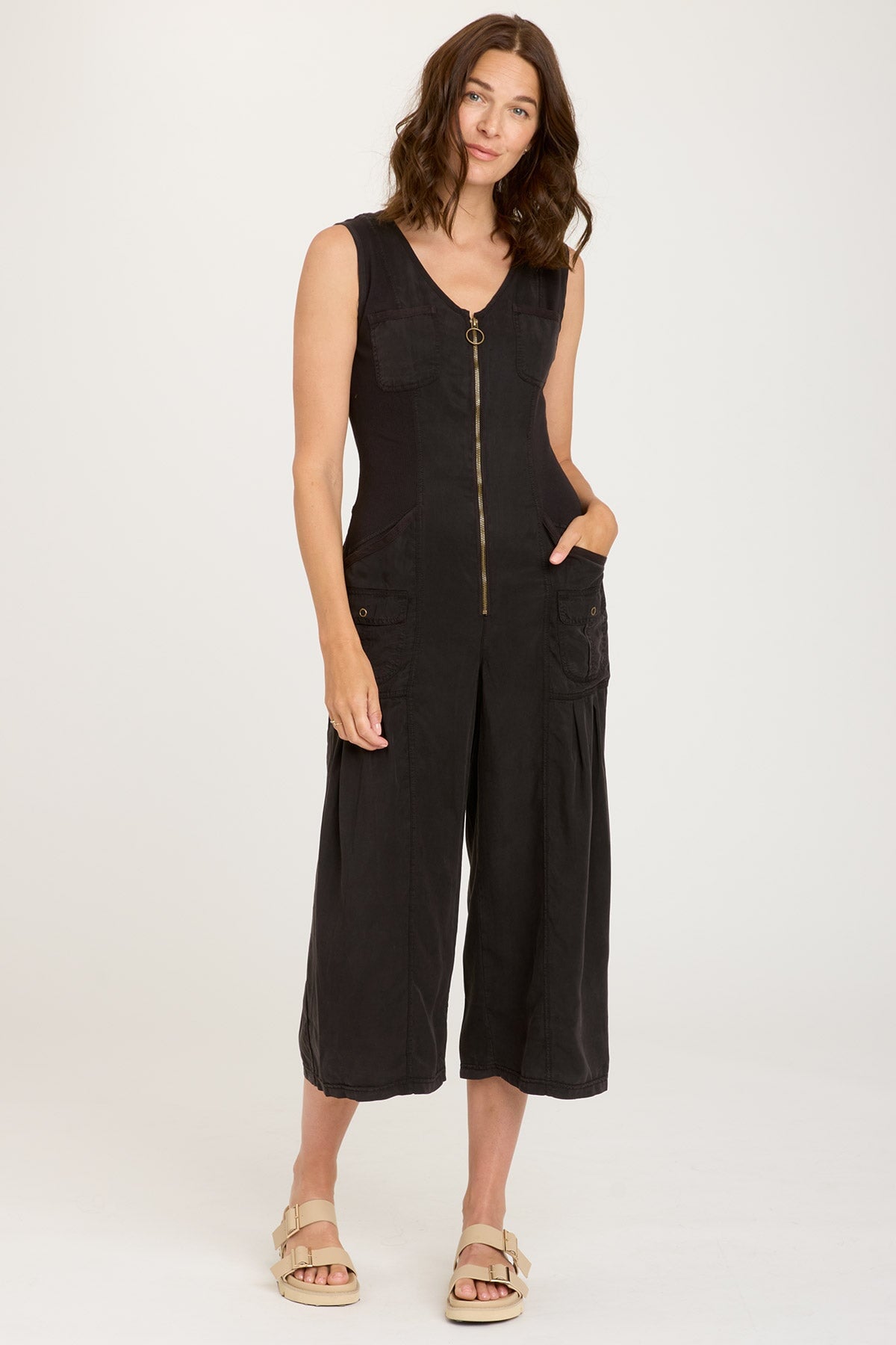 XCVI Macgowan Crop Jumpsuit 