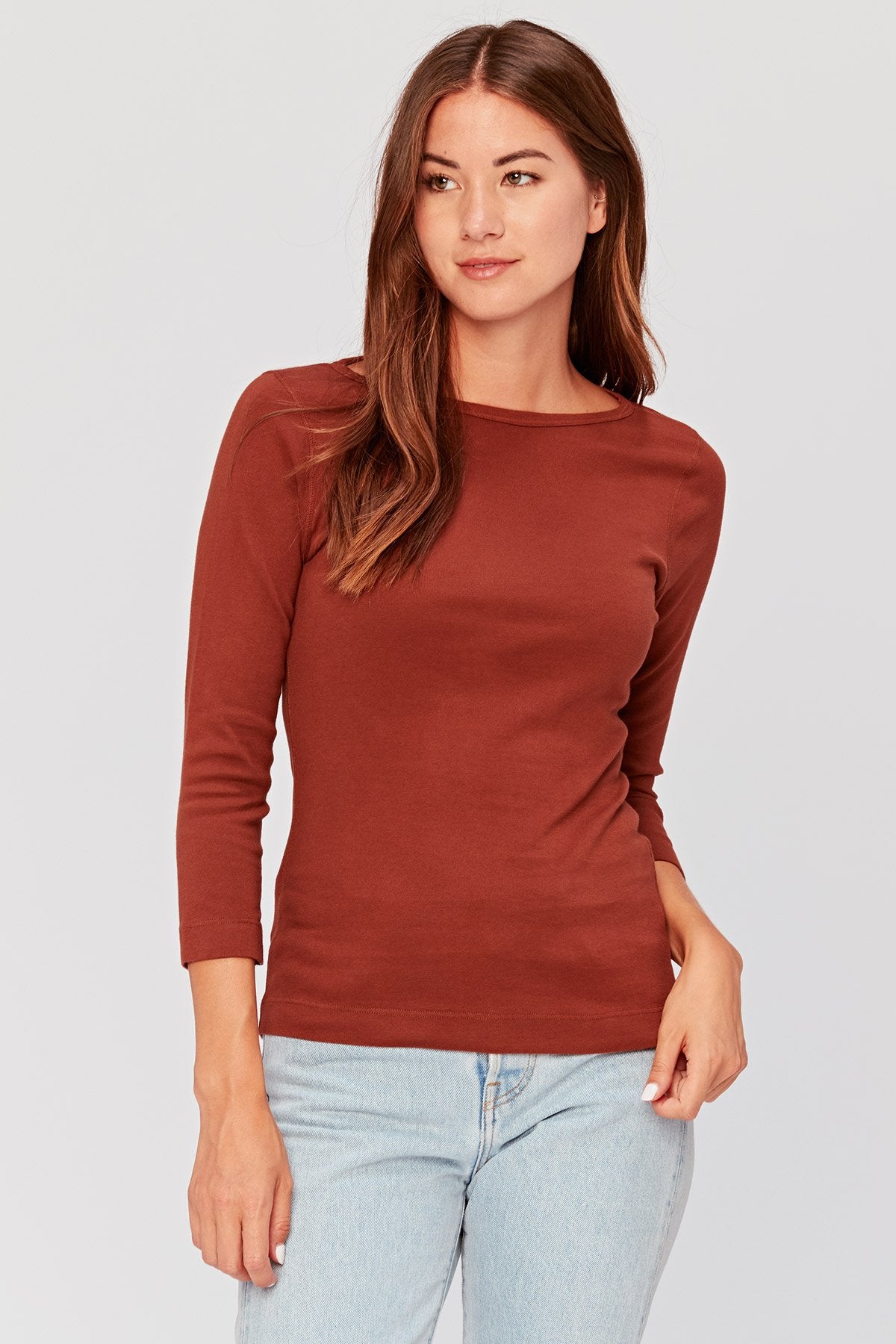 Essentials Minim Wide Neck Tee 