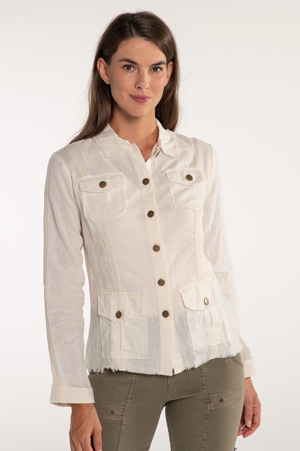 Wearables Linen Safari Jacket 