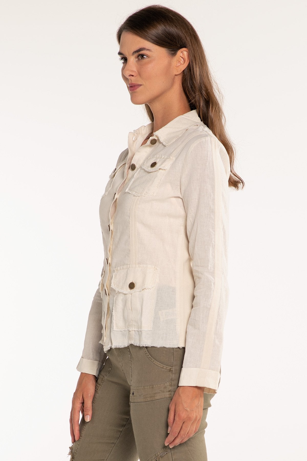 Wearables Linen Safari Jacket 