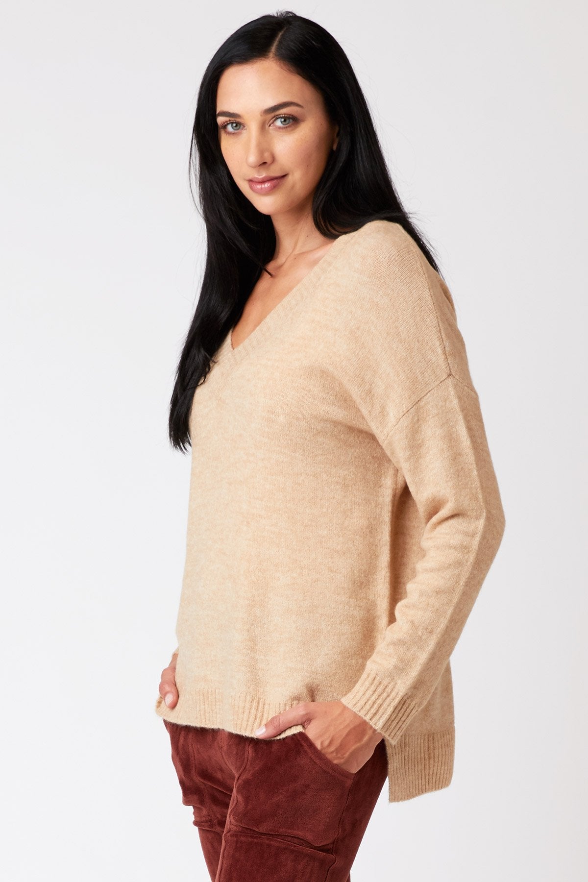 XCVI Zoya V-Neck Sweater 