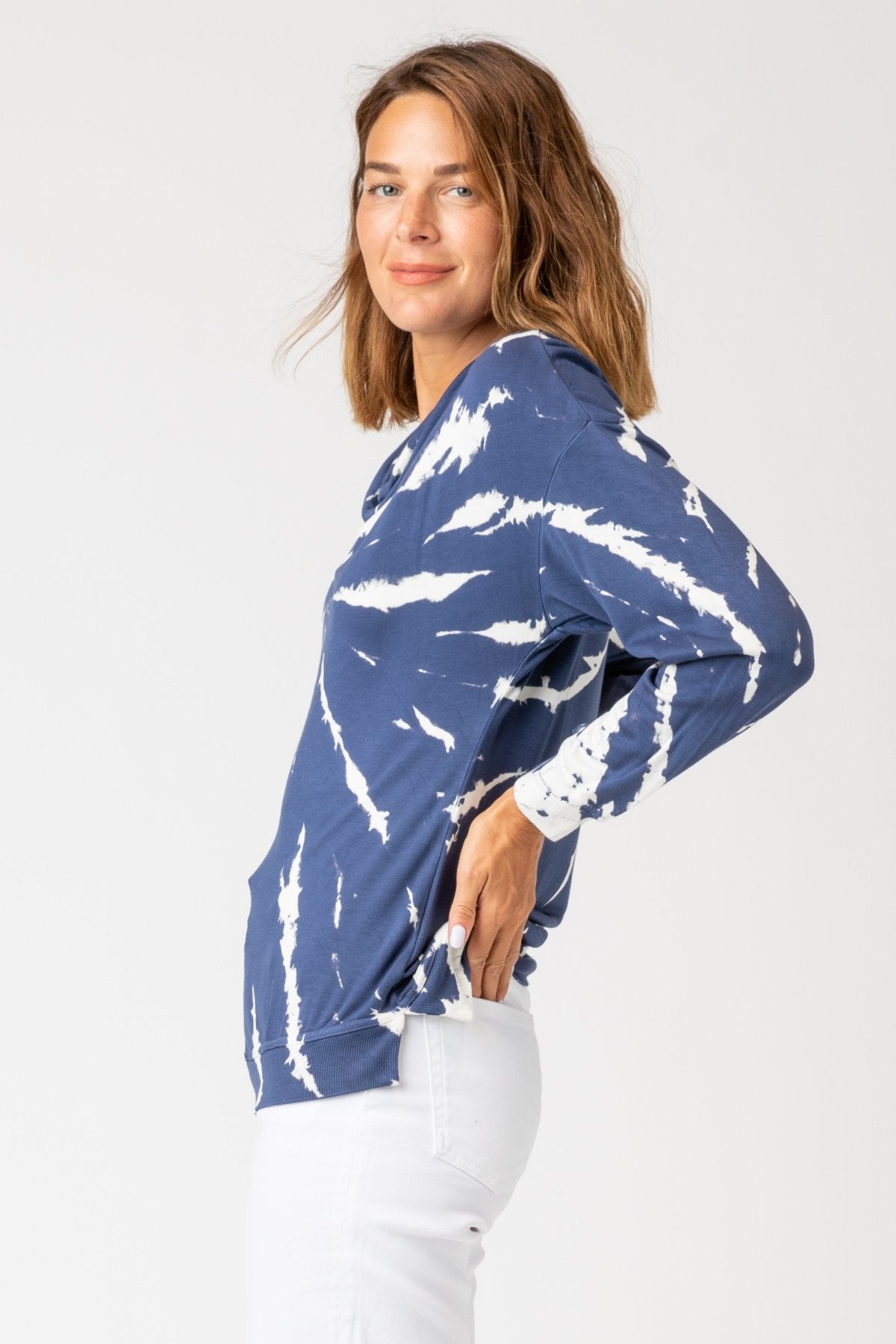 XCVI Dayo Cowl Neck Top 