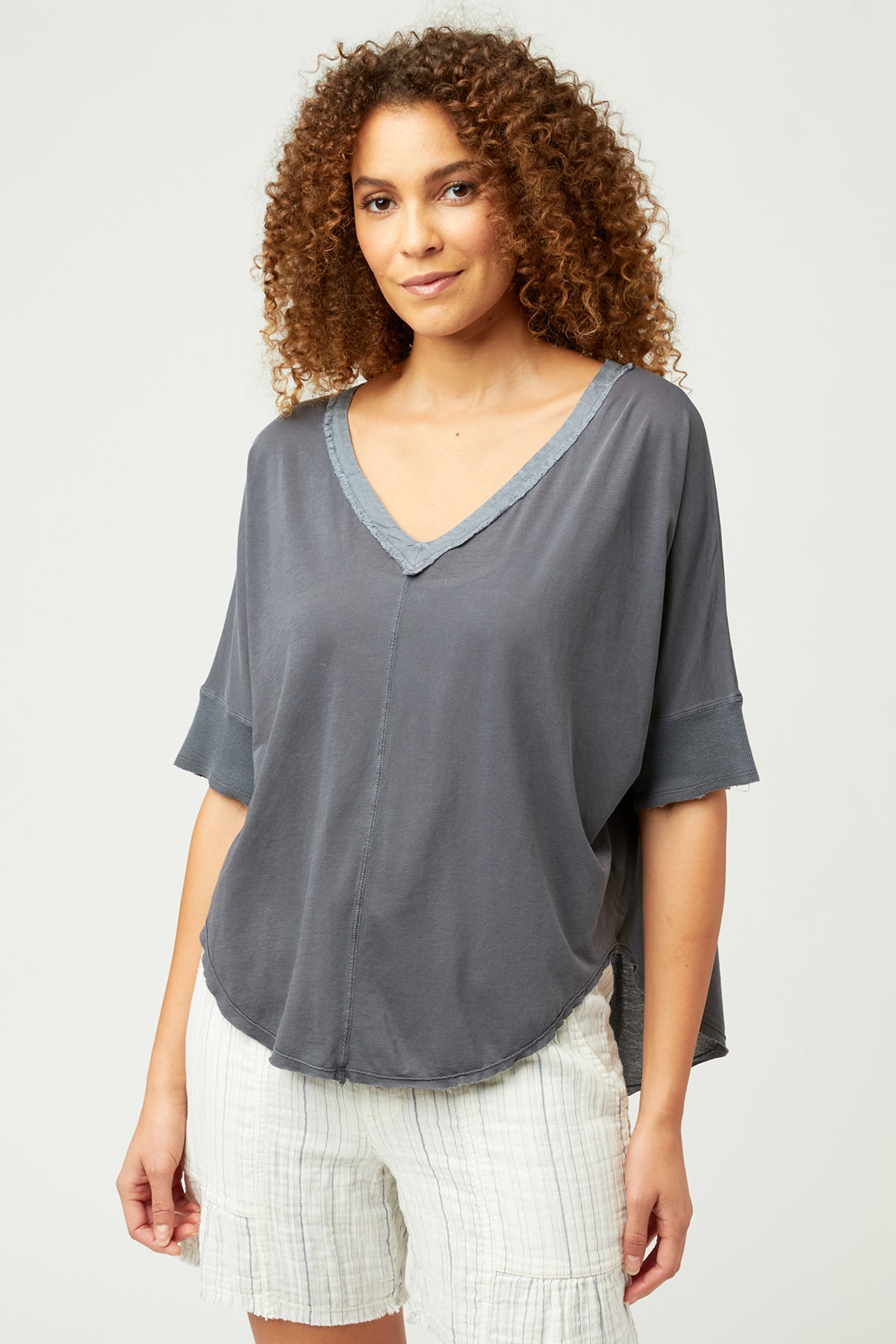 XCVI Gardiner Banded Sleeve Top 