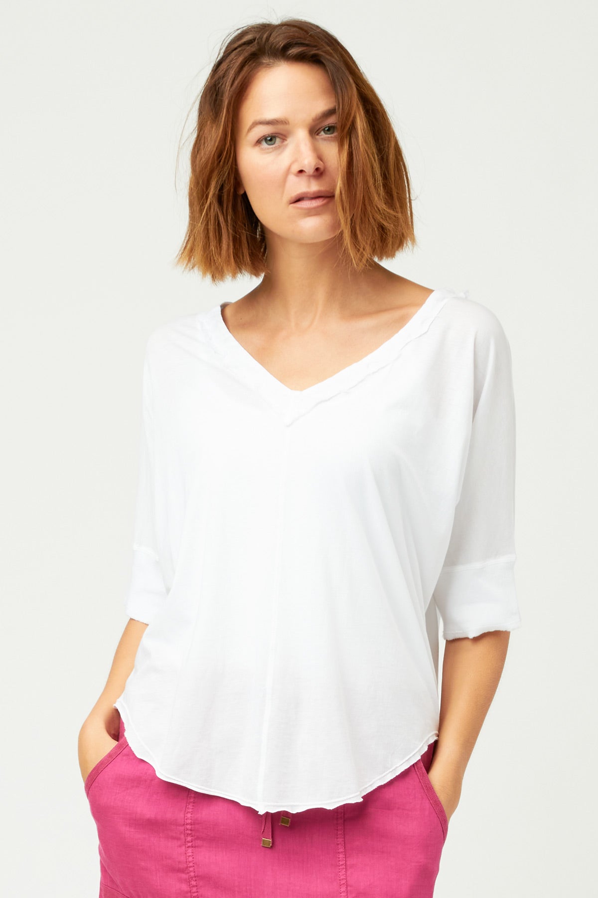 XCVI Gardiner Banded Sleeve Top 