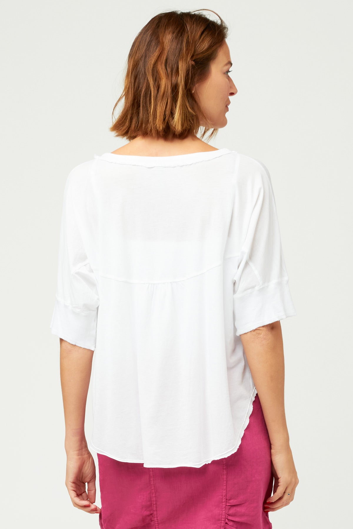 XCVI Gardiner Banded Sleeve Top 