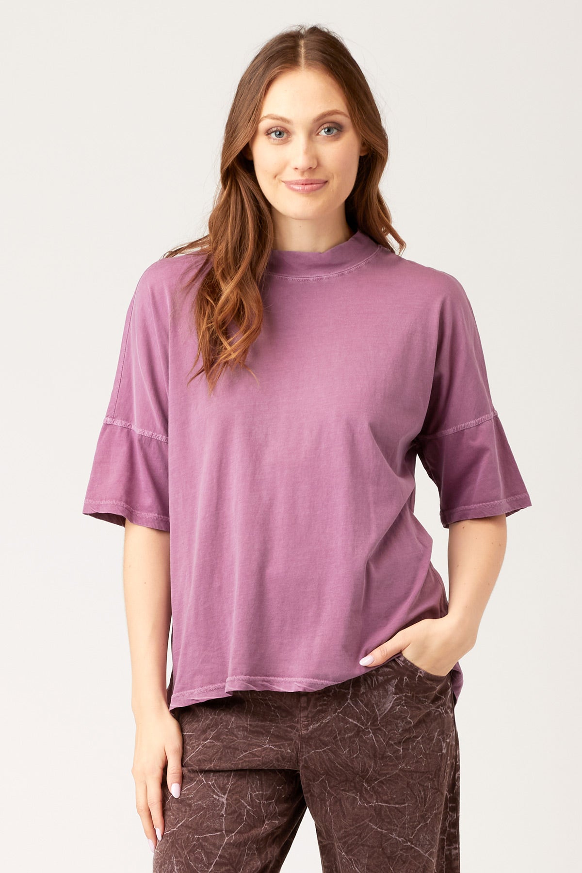 Wearables Jesse High Neck Tee 