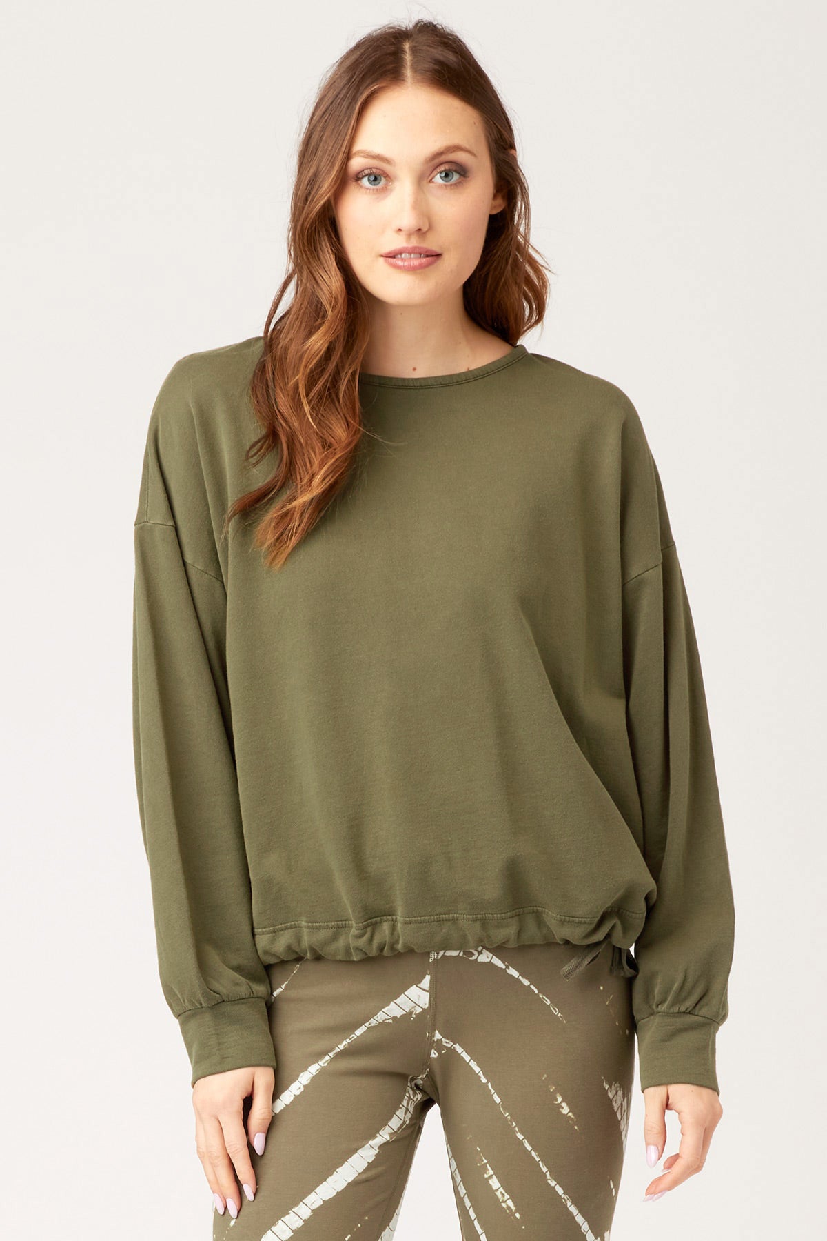 Wearables Dottie Drawcord Sweatshirt 