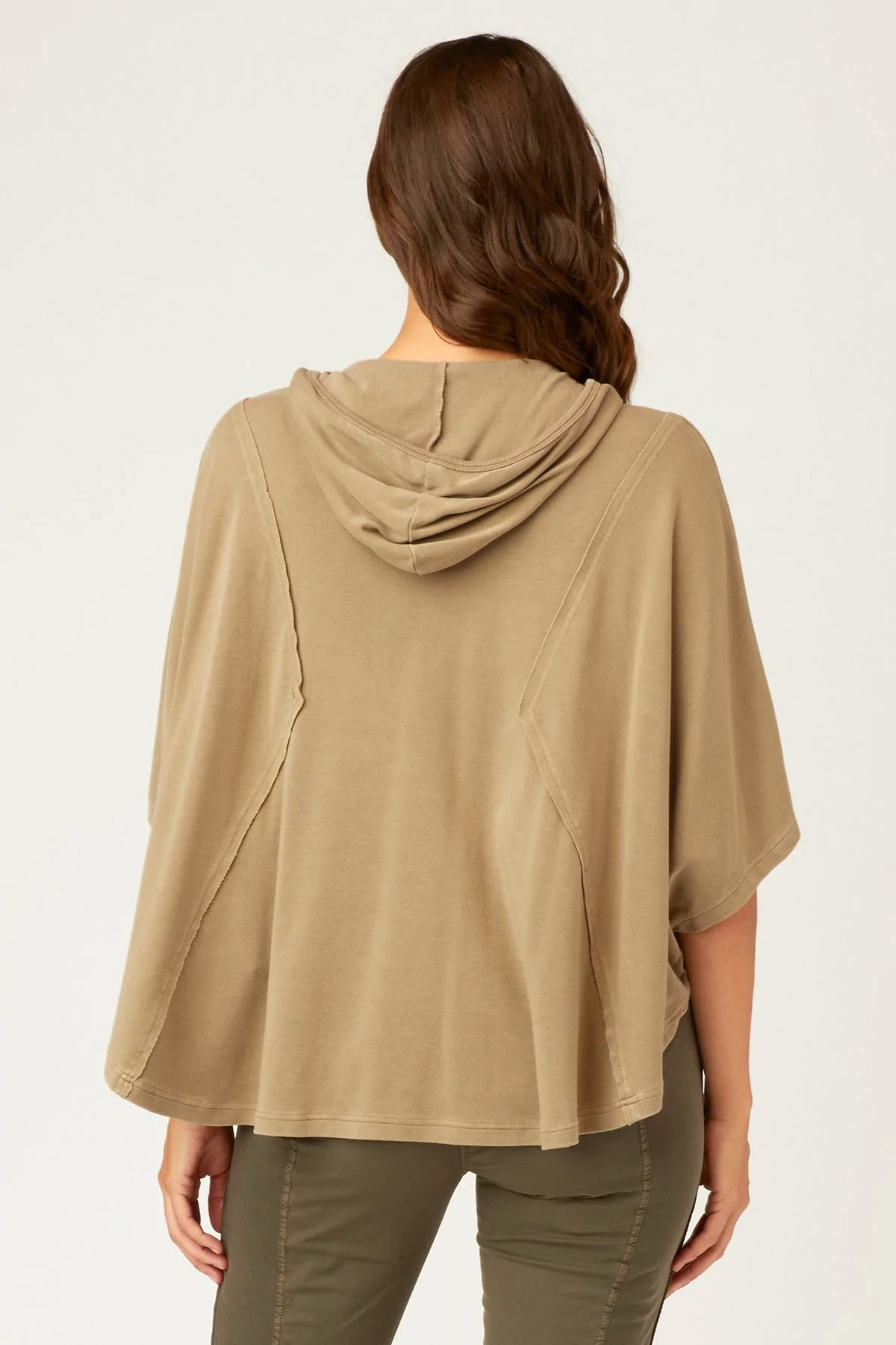 XCVI Alton Hooded Poncho 