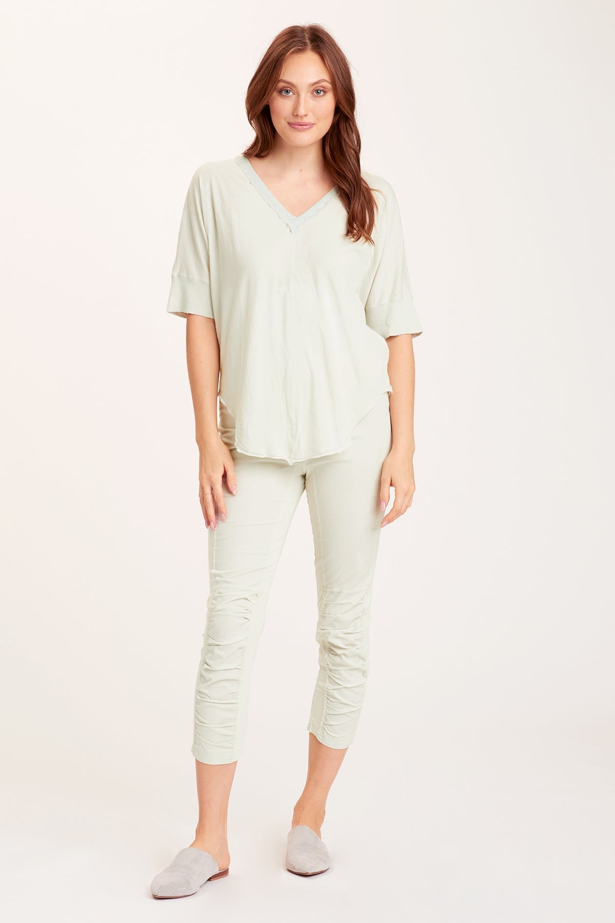 Wearables Gardiner Banded Sleeve Top 