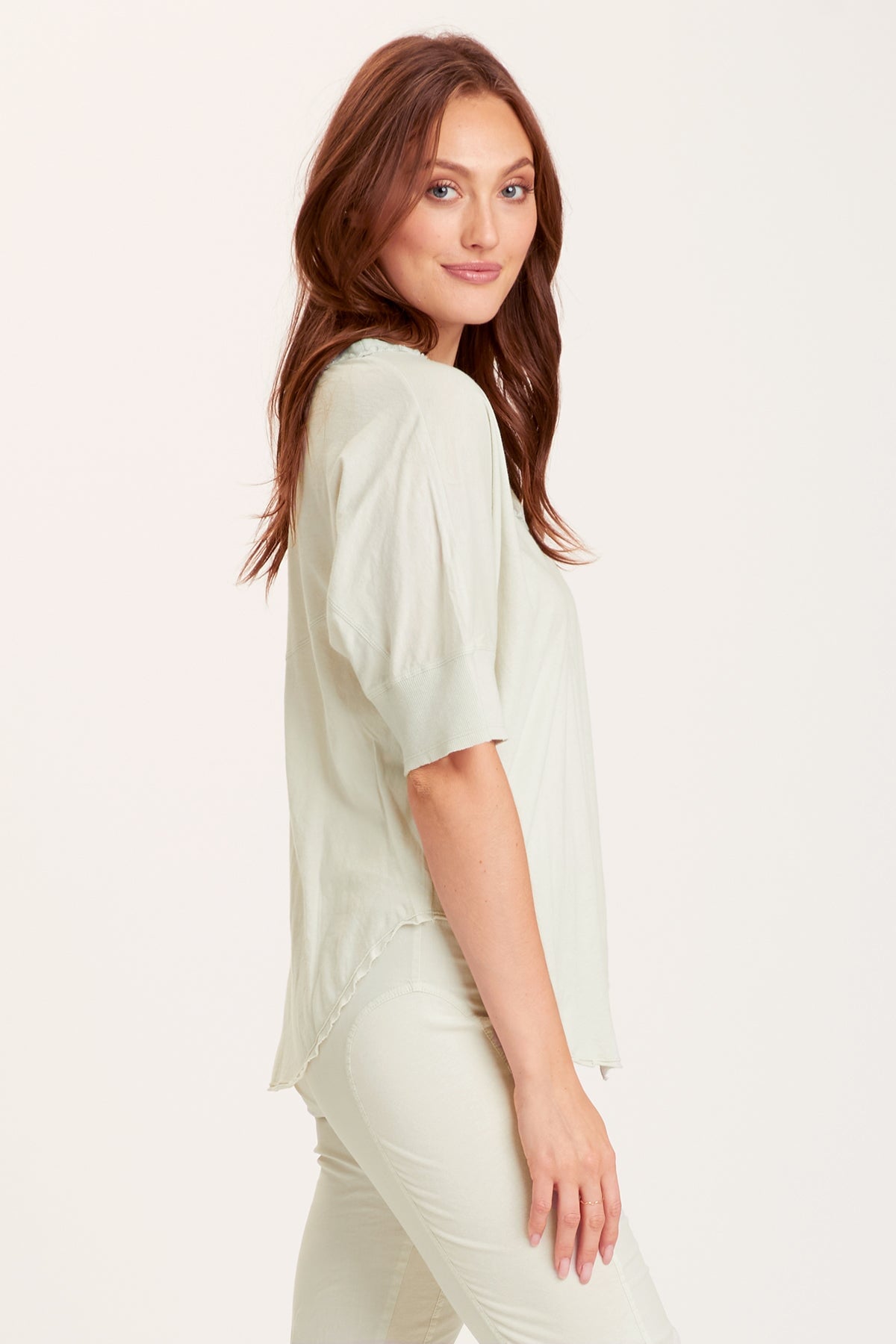 Wearables Gardiner Banded Sleeve Top 