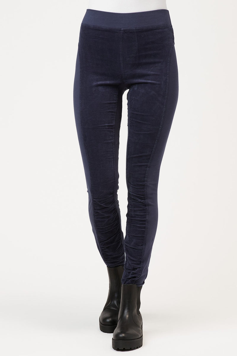 GIRL - Stretch corduroy velvet leggings-trousers.