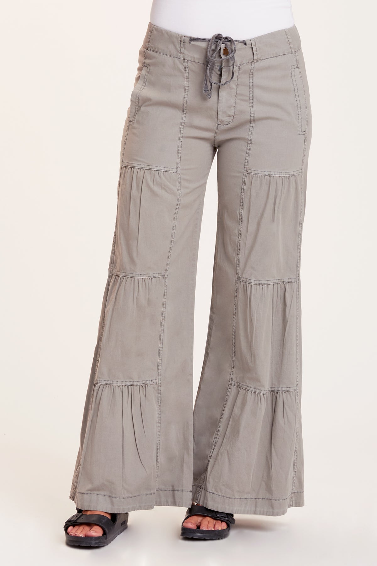 Core by Wearables Terraced Wide Leg Pant 