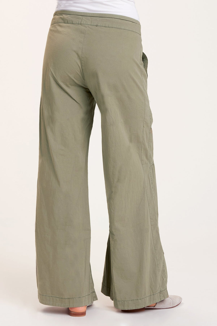 Terraced Wide Leg Pant in Hillside Pigment – XCVI