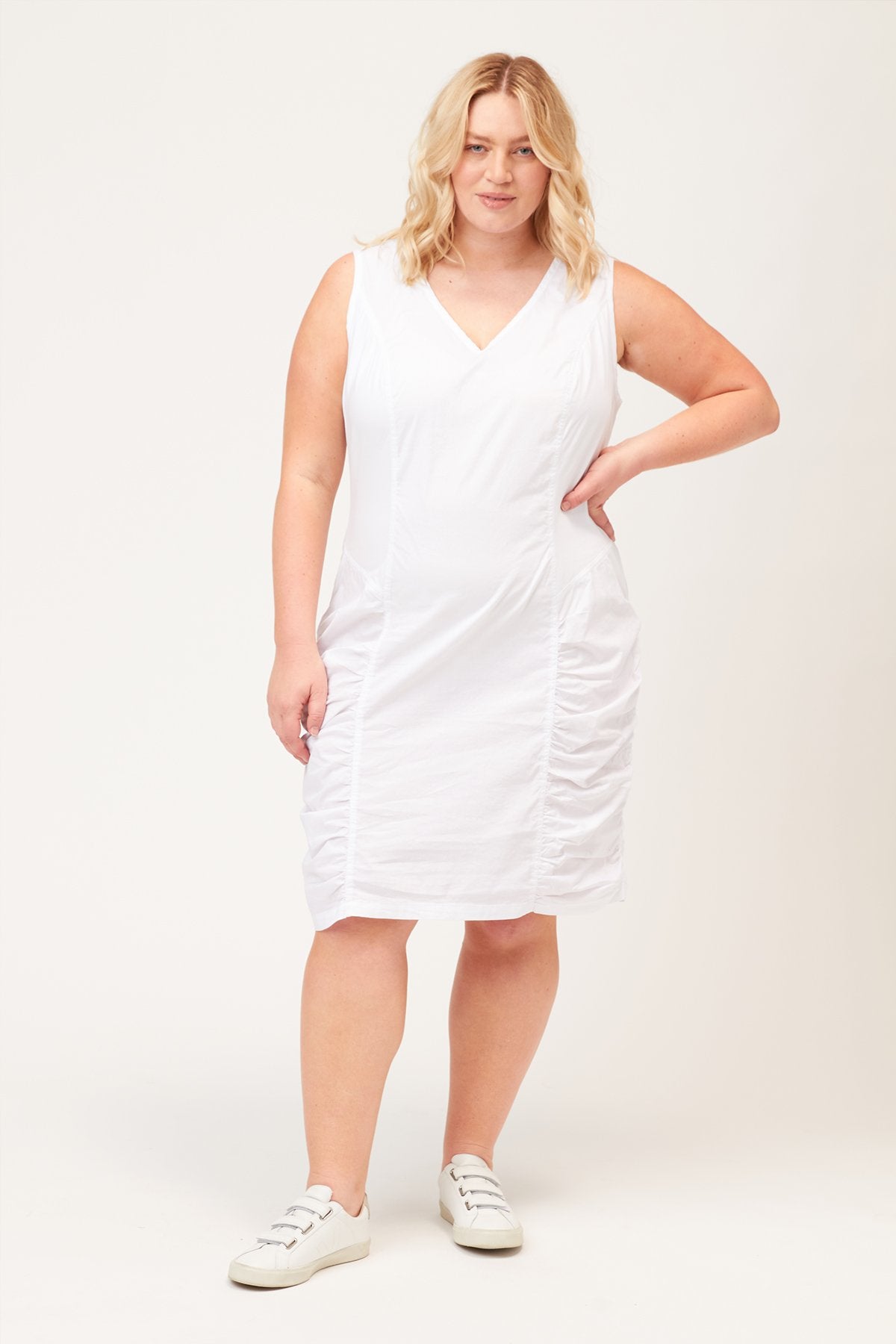 Core by Wearables Raymond Dress 3X White 