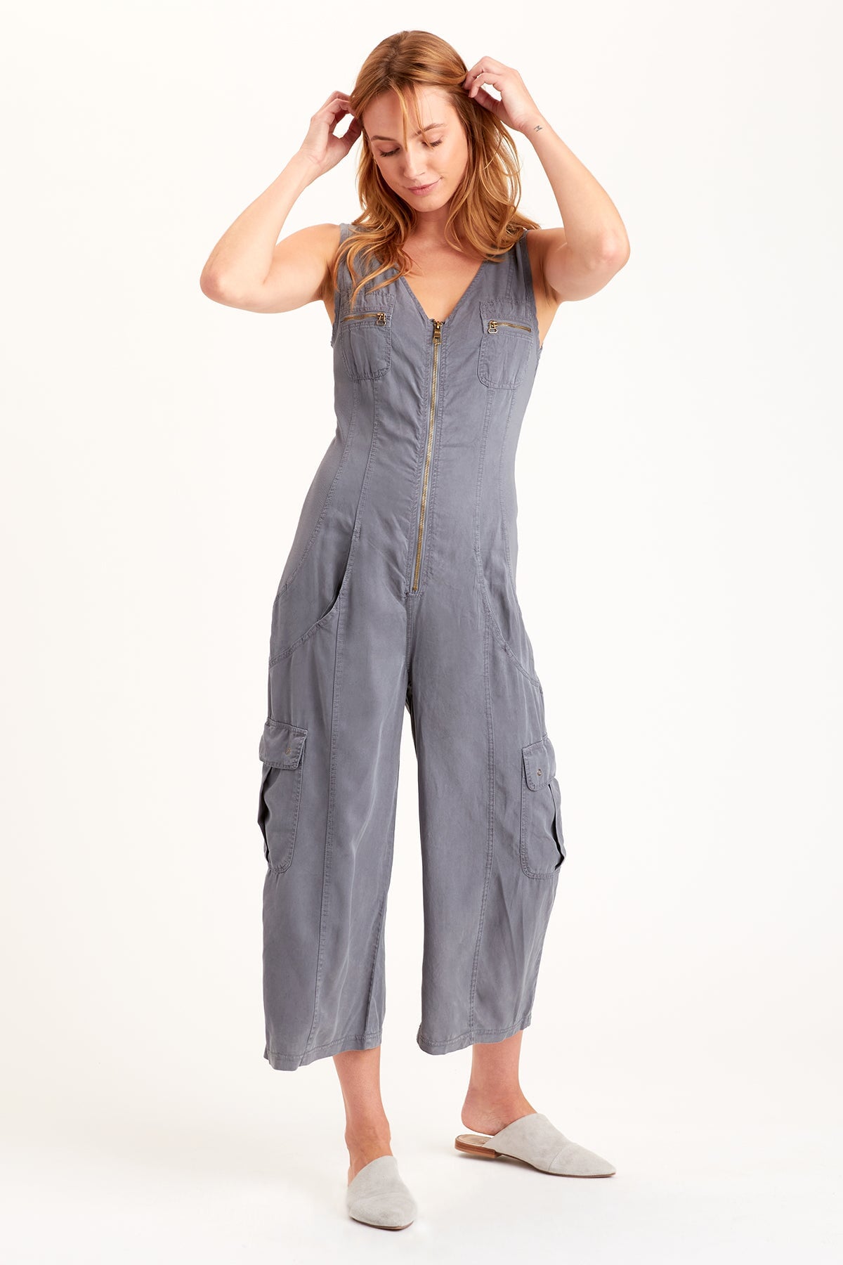 XCVI Norris Crop Jumpsuit 