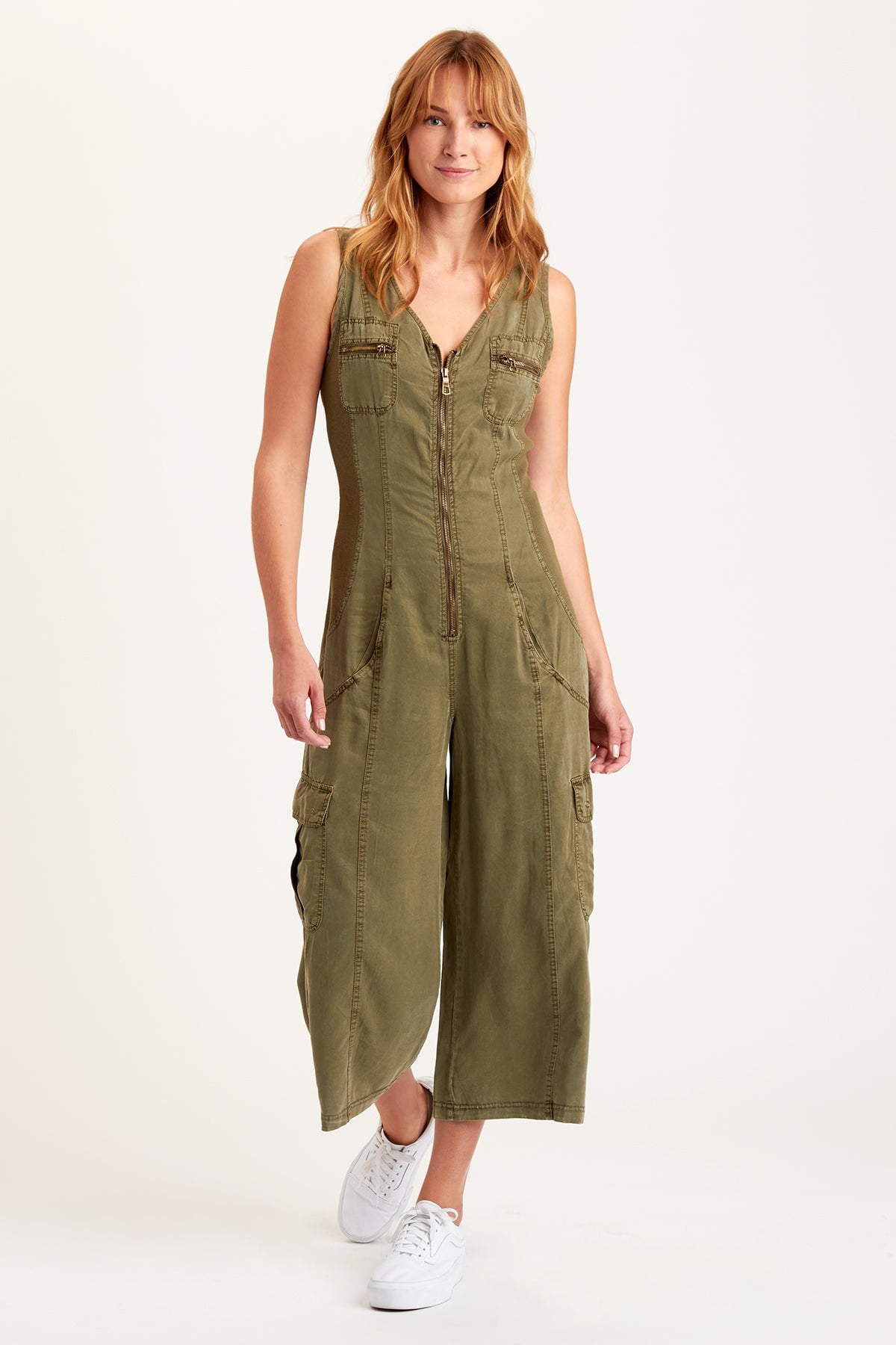 XCVI Norris Crop Jumpsuit 