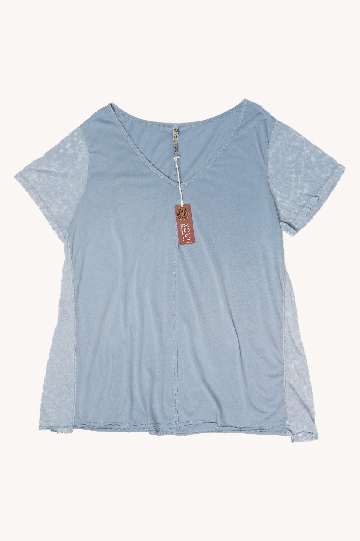 XCVI Junia Burnout V-Neck 